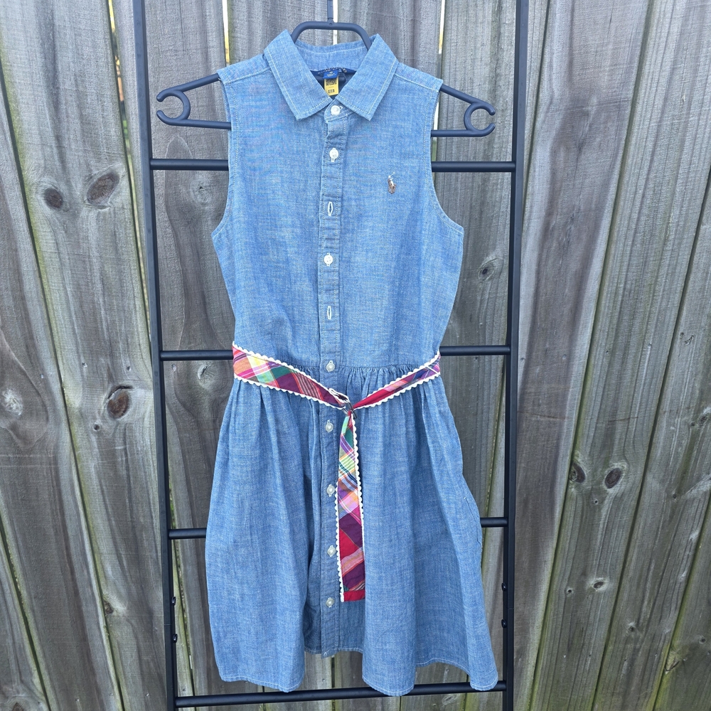 Polo by Ralph Lauren Blue Kids Casual Dress